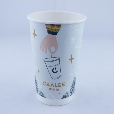 China 16oz Drinking Paper Cup for sale