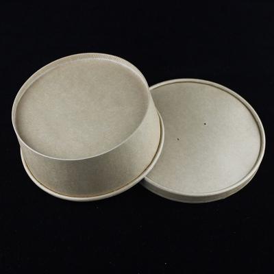 China Disposable 1500ml Paper Salad Bowls With Lids for Eco-Friendly Packaging for sale