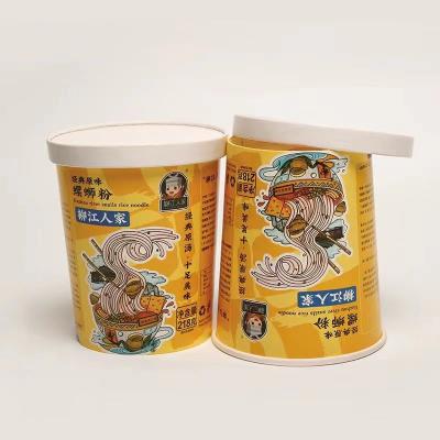 China Instant Noodle Paper Cup 32oz French Fries Porridge Bowl With Flat Lid Food Grade for sale