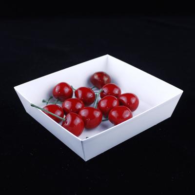 China Recycled Dessert Packaging Box Printing Ivory Board Paper Food Container for sale