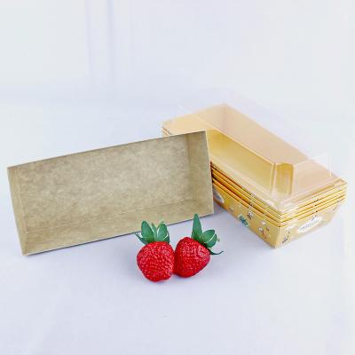 China Caja de embalaje de panadería compostable en venta