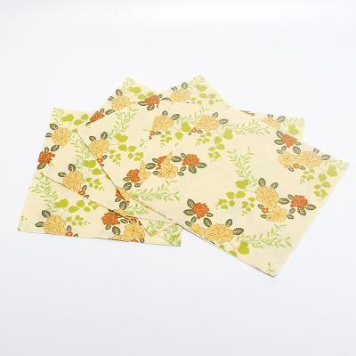 China Disposable Dinner Printing Paper Napkin Customized Food Grade For Restaurant for sale