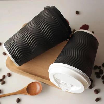 China 8oz Double Wall Paper Cup Recyclable Food Grade For Household Activities for sale