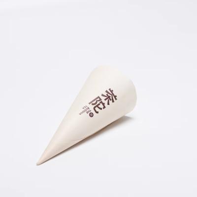 China Ice cream paper holder logo crisp tube set ice cream egg sharp paper holder set ice cream cone package for sale
