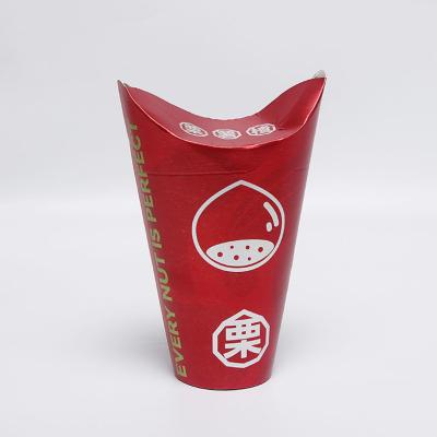 China Disposable Newly Designed Upright Popcorn Snack Barrel For Cinema Take Away Food Packaging Box en venta