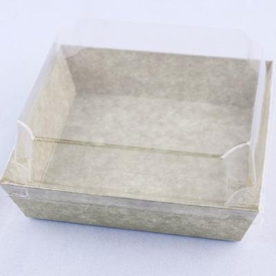 China Disposable Bakery Packaging Box Transparent For Sandwich Puff Cake for sale