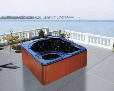 China Monalisa M-3345 aqua hydrotherapy SPA hot tub outdoor massage bathtub SPA swim pool USA Balboa control system square SPA for sale
