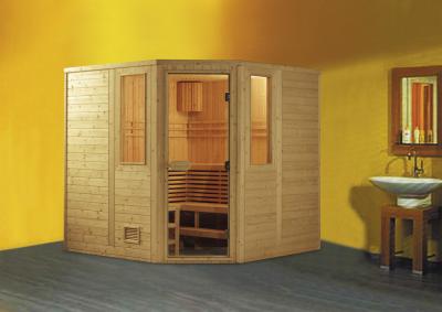 China Monalisa M-6006 Finland wood sauna room Finland white pine sauna room dry sauna enclosure romantic Europe sauna cabin for sale