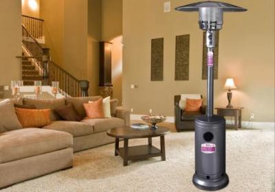 China Garden Treasures Mushroom Gas Heater , 46000 BTU Mocha Outside Space Heater for sale