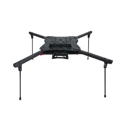 China Long Flight 50mins Foldable Carbon Fiber Quadcopter Drone Frame 285*285*175mm Hover 1 Small Time 4 Axis for sale