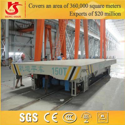 China Industrial Rail Mounted heay duty electric rail trolly for sale
