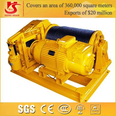 China Electric pulling construction winch Fast Speed Wire Rope for sale