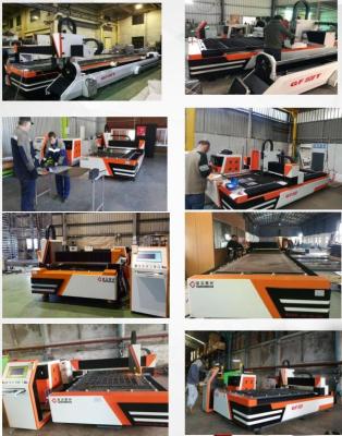 China Golden laser | Steel plate fiber laser cutting machine GF-1530 with Cypcut control software for sale