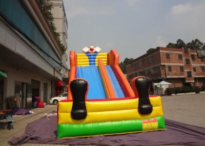 China 7m X 4m Happ Clown Backyard Commercial Inflatable Slide EN14960 Standard for sale