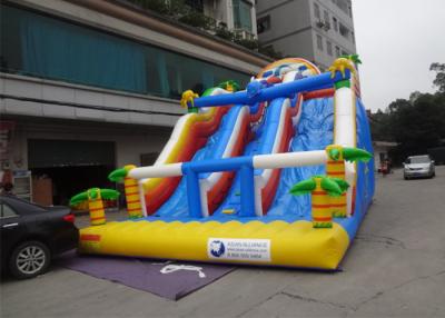 China Sea World Theme Commercial Inflatable Dry Slide For Event Activities for sale