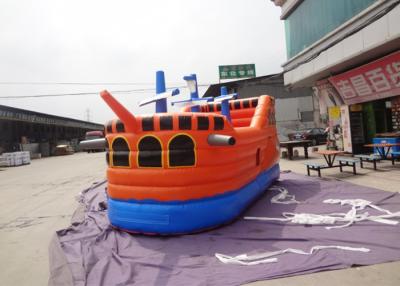 China Corrediça inflável durável engraçada do pirata que entrega a pintura para crianças à venda