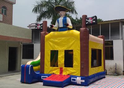 China Casa inflável 1.5m x 0.8m x 0.8m do salto do pirata exterior do vinil do PVC para o aluguel à venda