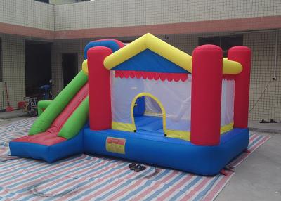 China 6L X 4W X 3H Mini Commercial Bounce House Combos , Inflatable Bouncers With Tunnel for sale