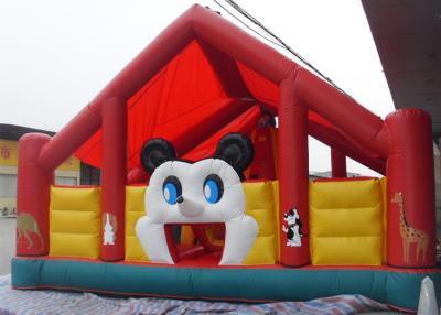 China Outoodr Mickey Mouse Large Inflatable Fun Park / Cartoon Inflatable Fun World for sale