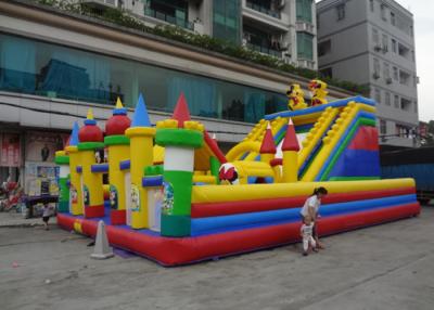 China Exciting Outdoor Blow Up Slide / Commercial Inflatable Slide For Amusement Park for sale