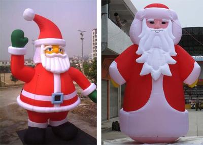 China Fashionable Oxford Fabric Christmas Inflatable Santa Claus For Decoration for sale
