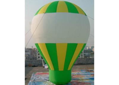 China 0.45mm Oxford Fabric Green / Yellow Inflatable Model Ballon Shape For Promotion for sale