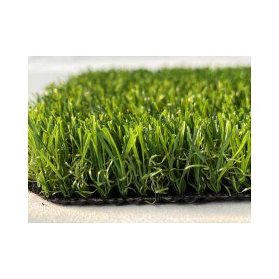 China 25mm Artificial Tennis Grass SBR Latex Landscaping Synthetic Turf For Garden Football Sport Soccer for sale