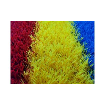China Environment Friendly 25mm Outdoor Playground Turf 1x3m 2x5m Fake Grass For Play Area for sale