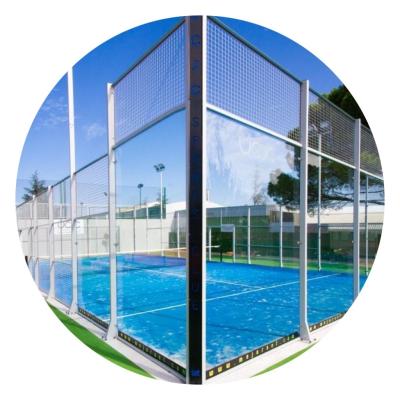 China China Lvyin Manufacturer 10x20m Portable Padel Court 4m Full Tennis Court for sale
