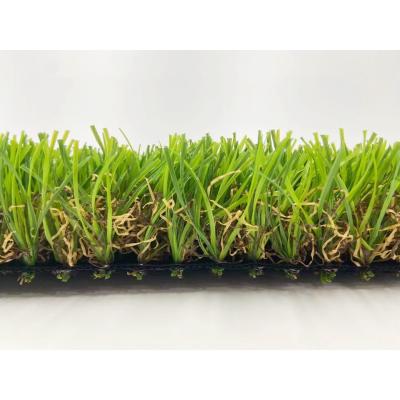 China Lvyin 35mm 40mm Artificial Lawn Landscaping SBR Artificial Grass For Front Yard for sale