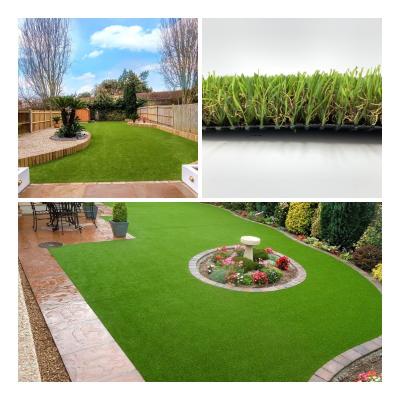 China 4x25m Landscaping Artificial Grass 35mm Synthetic Landscaping 1x3m for sale