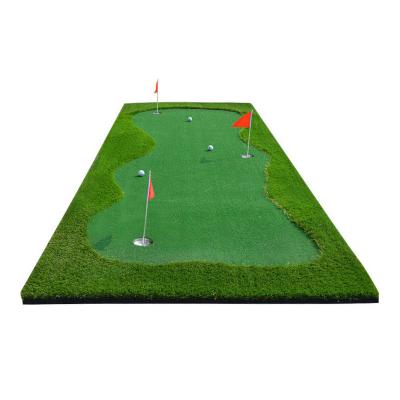 China 1.5x3m Mini Golf Artificial Grass Factory Wholesale 35mm Artificial Putting Grass for sale