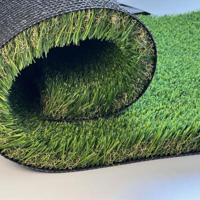 China Decoration Flooring Artificial Grass 35mm 2*25m High Density In Backyard for sale