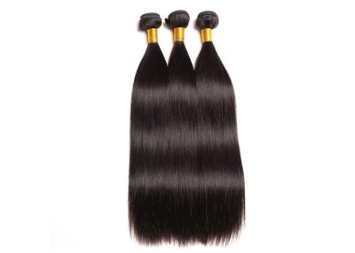China o cabelo 9a humano indiano original empacota extensões de seda do cabelo reto à venda