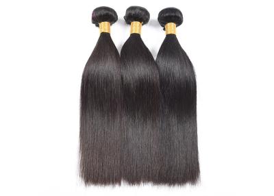 中国 卸し売りまっすぐな質のための加工されていない100%元の人間の毛髪の束もつれることを取除かないこと 販売のため