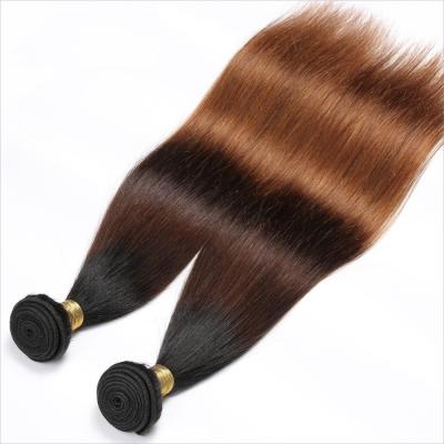 China 100% Pure 3 Tone Hair Weave 100Gram Human Hair Extensions No Chemical for sale