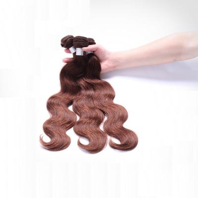 China Body Wave Ombre Hair Weave Double Weft Grade 7A Brazilian Virgin Hair for sale