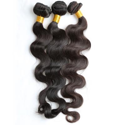 China Body Wave Virgin Hair Bundles 100% Pure Virgin Raw Hair Bundles Thick Ends 24 Hours Service for sale