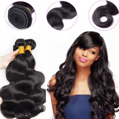 China 1B Color Peruvian Human Hair Bundles Machine Double Weft Tangle Free for sale