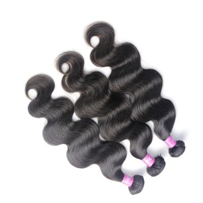 中国 ボディ波のバージンのペルーの毛の織り方は毛延長人間の毛髪を束ねます 販売のため