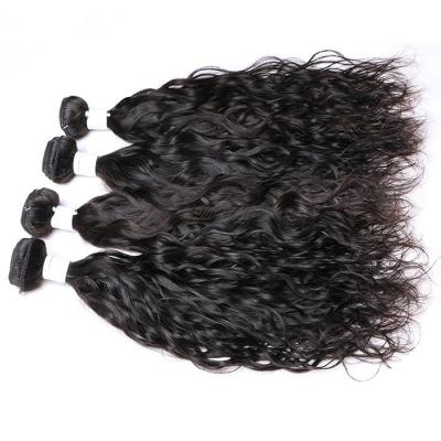 China 1B Grade 100 Peruvian Human Hair Bundles Pretty Thick Ends Black Color for sale