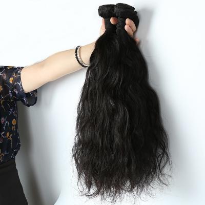 China As extensões reais 3 do cabelo humano da onda natural empacotam a categoria 7A que derrama livre à venda