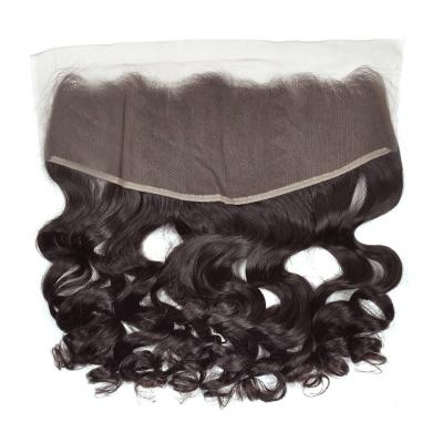 China Brazilian Loose Wave Lace Closure 13 By 4 Inch None Processed Virgin Hair for sale