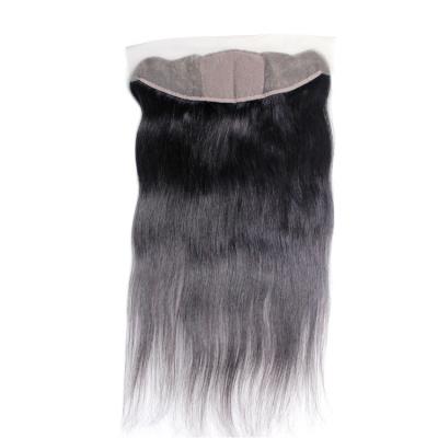 China Malaysische Spitze-frontales Schließungs-Ohr Ohr-zum Silk niedrigen geraden rohen Haar-Grad 8A zu verkaufen