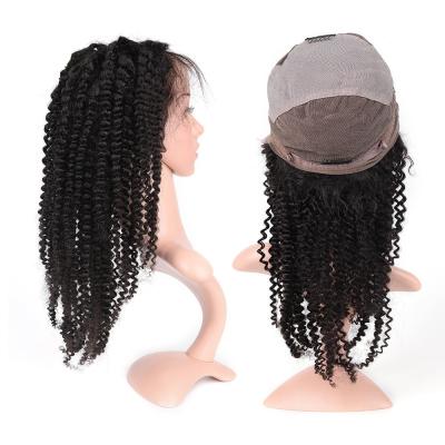 中国 黒人女性のための完全なレースの巻き毛の人間の毛髪のかつらの普通サイズ、130%密度 販売のため