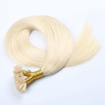 China Straight Nail Clip In Hair Extensions , Curly Nail Tip Hair Extensions for sale