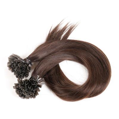 China U Tip Real Human Clip In Hair Extensions Straight , Remy Fusion Extensions for sale