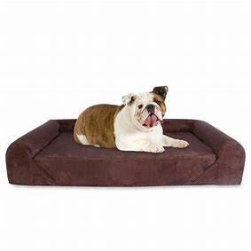 China Waterproof Pillow Shape Shredded Memory Foam Dog Bed for sale
