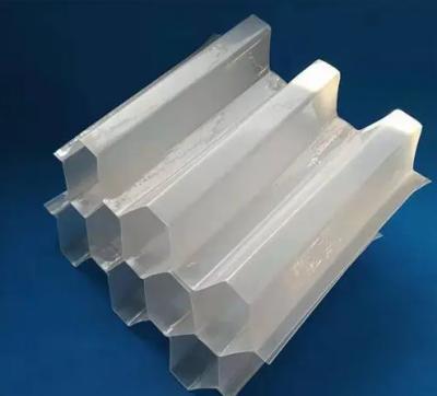 China Colono inclinado clarificador del tubo de la lámina del PVC de los PP para el tratamiento de aguas residuales en venta