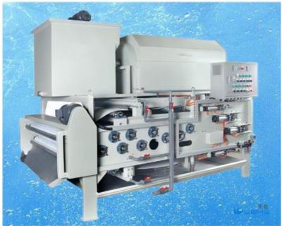 China Deshidratación automática del espesamiento del tambor rotatorio de los fabricantes del filtro de la correa en venta